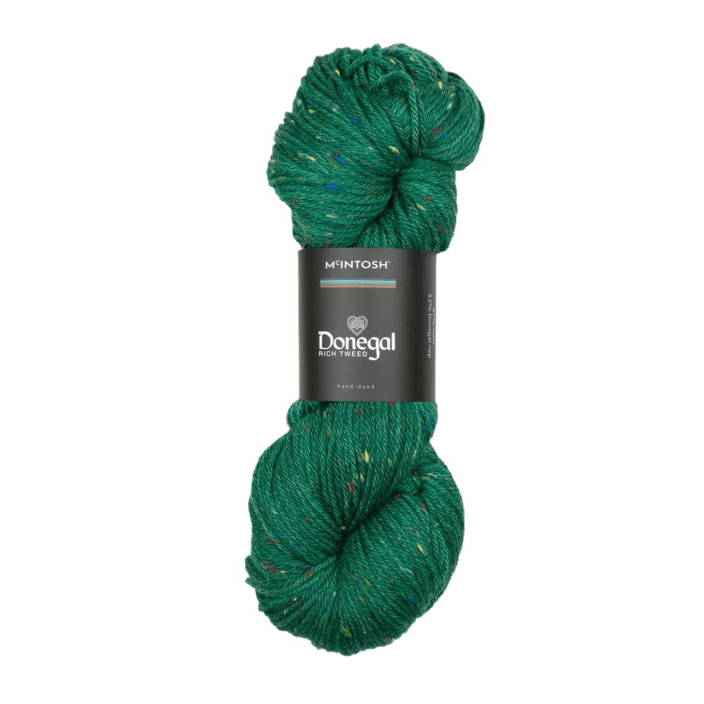 McIntosh Yarn Glenties (Green) McIntosh | Donegal Rich Tweed | 4-Ply