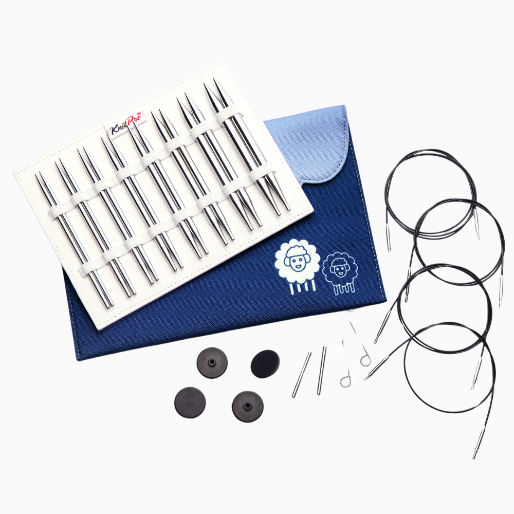 KnitPro | Nova | 13cm Interchangeable Knitting Needle Deluxe Set