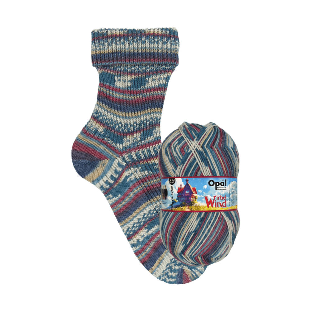 Opal Sock Yarn 11471 - Cozy Sofa Day (gemütlicher Sofatag) Opal | Sock Wool |  Whirlwind (Wirbelwind) | 4-Ply