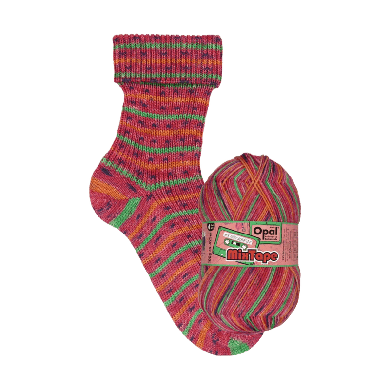 Opal Sock Yarn 11497 - Songs for my Love (Mix fürs Schätzle) Opal | Sock Wool | Mixtape | 4-Ply