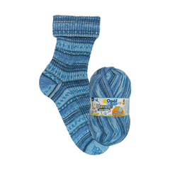 Opal Sock Yarn 11540 - Willi Wassertropfen (waterdrop) Opal | Sock Wool | Little Heroes | 4-Ply