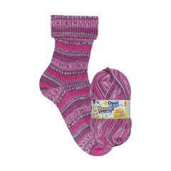 Opal Sock Yarn 11545 - Funny Flatterflug Opal | Sock Wool | Little Heroes | 4-Ply