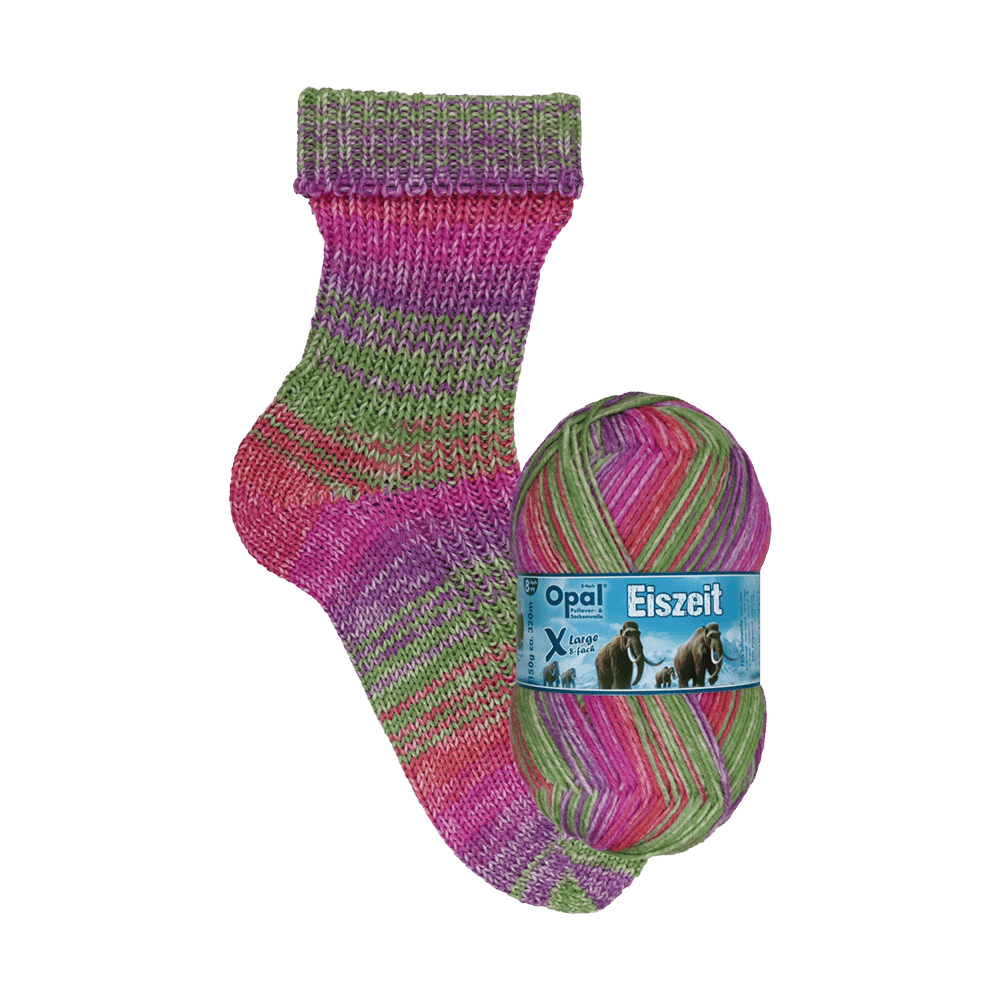 Opal Sock Yarn 11570 Opal | Sock Wool | Opal Eiszeit (Ice Age) | 8-Ply