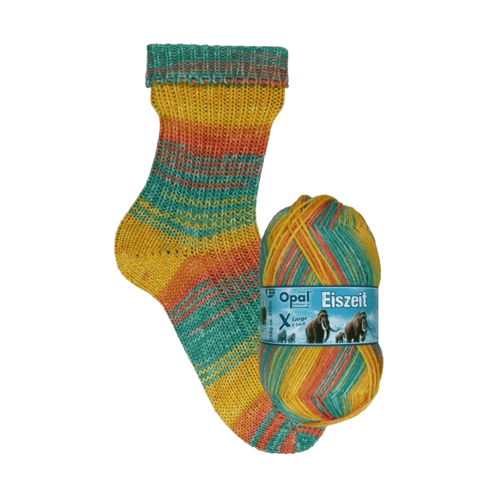 Opal Sock Yarn 11572 Opal | Sock Wool | Opal Eiszeit (Ice Age) | 8-Ply