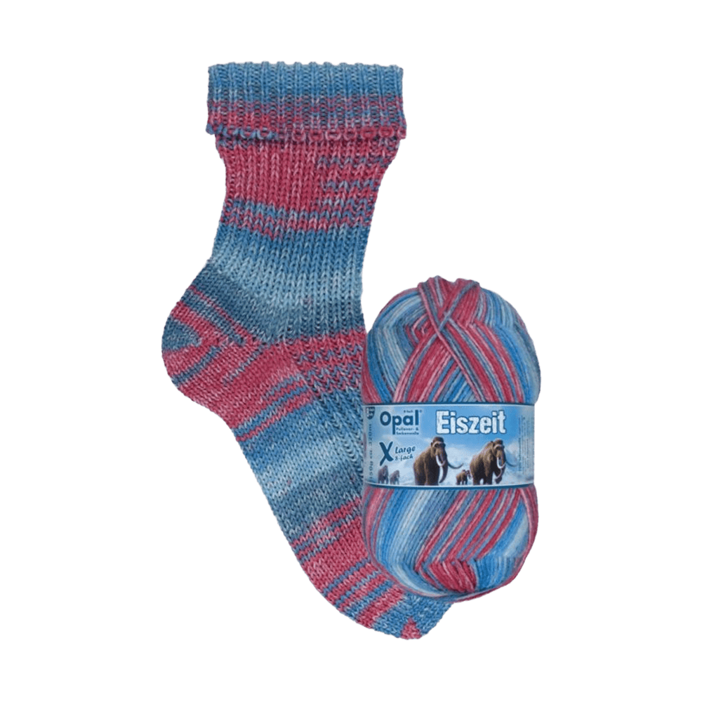 Opal Sock Yarn 11575 Opal | Sock Wool | Opal Eiszeit (Ice Age) | 8-Ply
