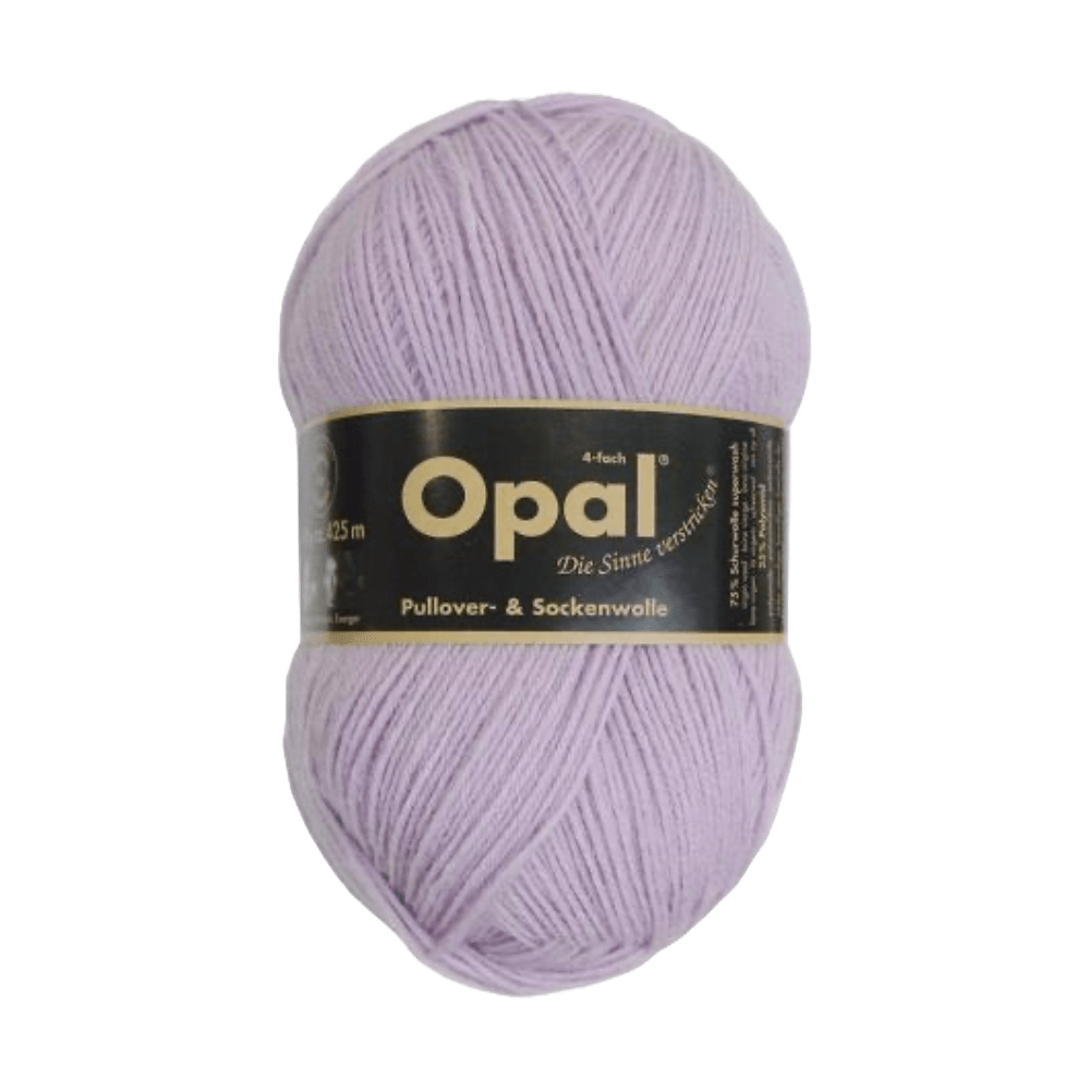 Opal Sock Yarn 5186 - Lilac Opal | Uni | Sock Wool | Solid Colours | 4-Ply