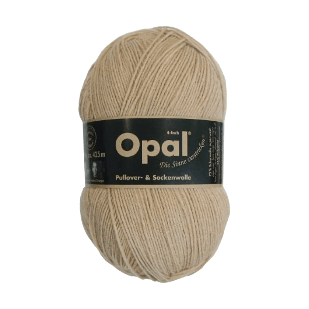 Opal Sock Yarn 5189 - Camel Opal | Uni | Sock Wool | Solid Colours | 4-Ply