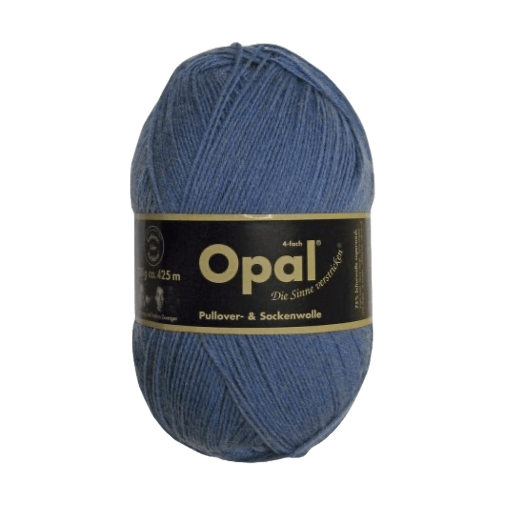 Opal Sock Yarn 5307 - Jeans Blue (Jeansblau) Opal | Uni | Sock Wool | Solid Colours | 6-Ply