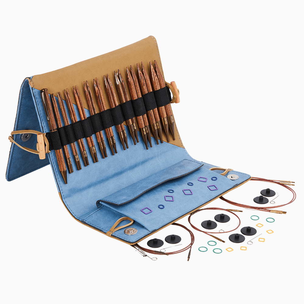 KnitPro | Ginger | Deluxe 13cm Interchangeable Circular Knitting Needle Set
