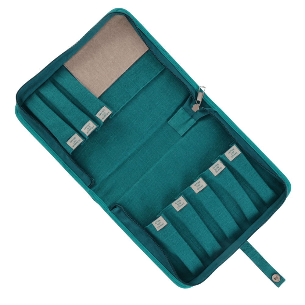 Oxford Rug Company rug punch needle Midnight Teal Oxford Rug Company | Punch Needle Case