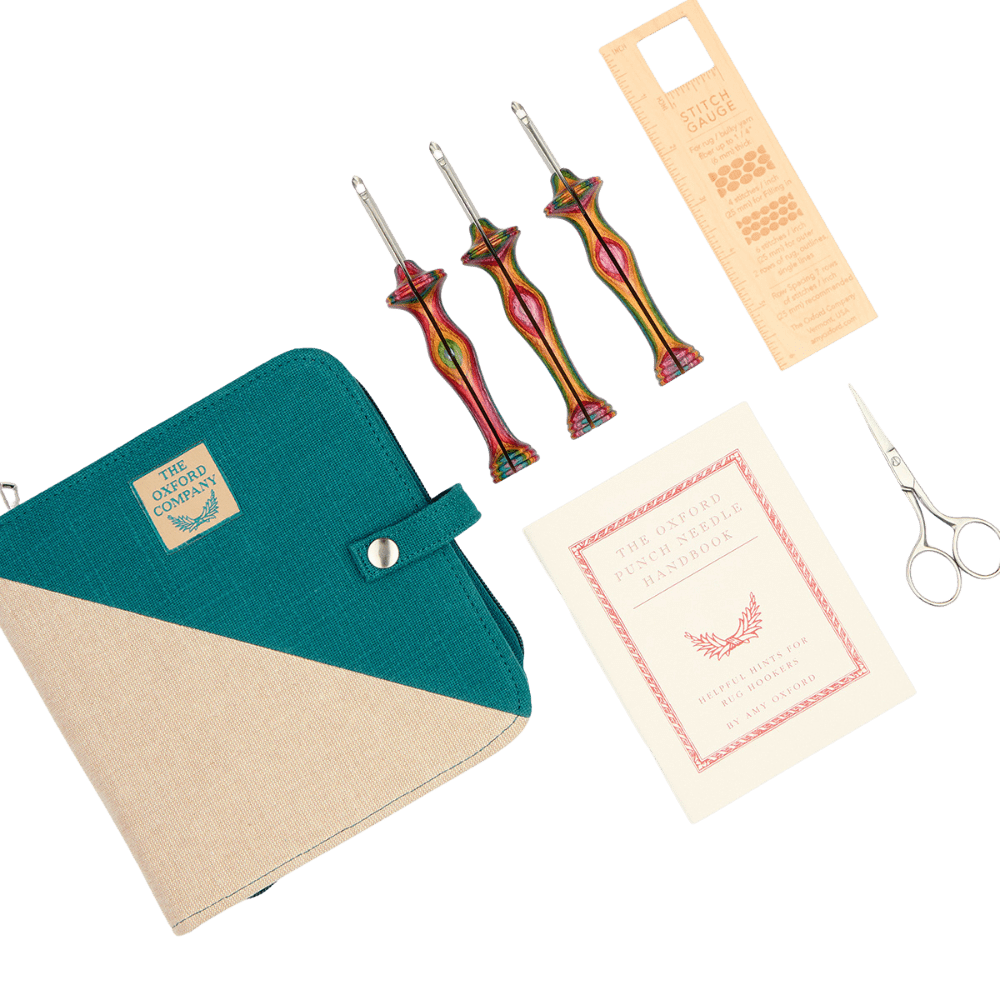 Oxford Rug Company rug punch needle Oxford Rug Company | Oxford Punch Needle | Symfonie Wood | Set of 3 | Regular