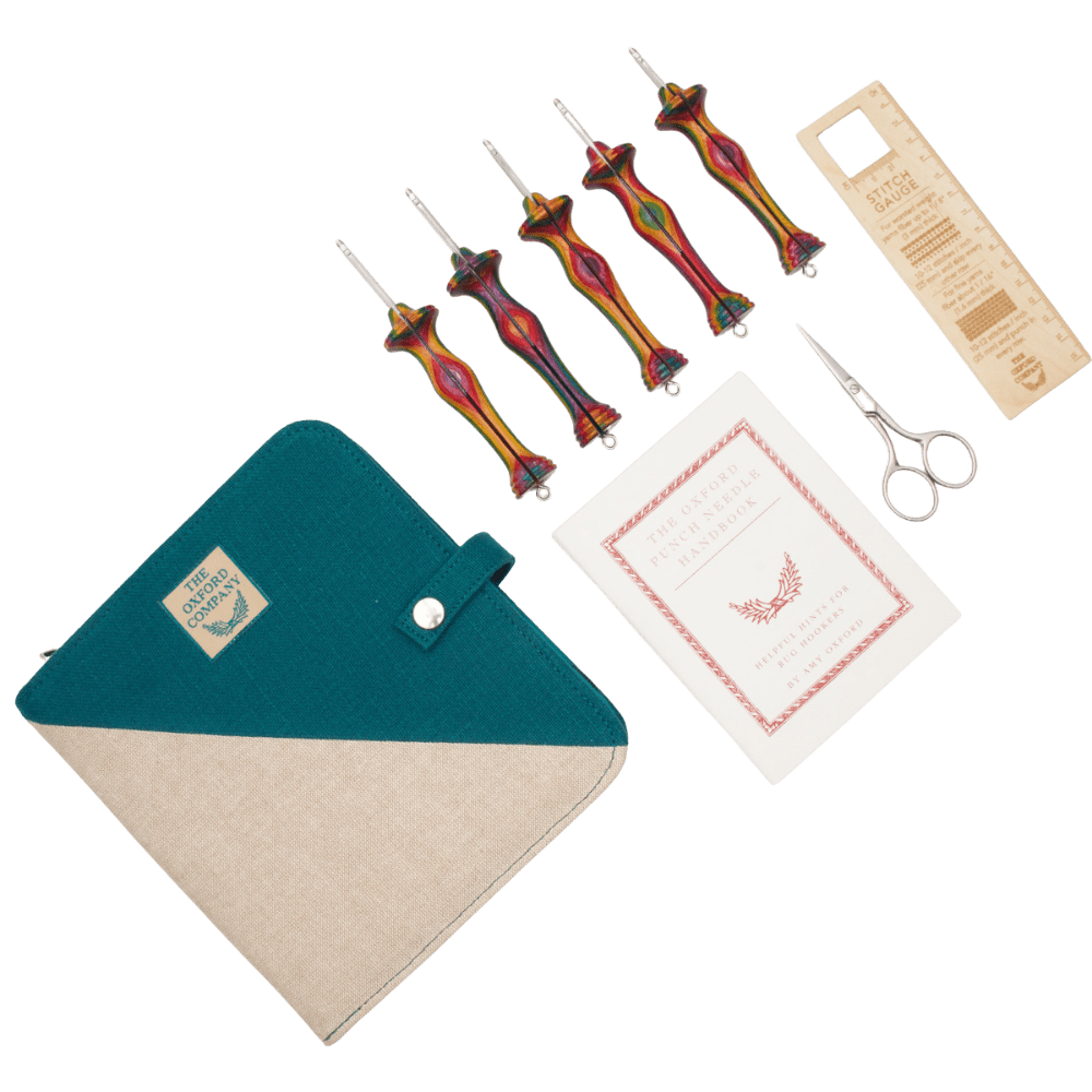 Oxford Rug Company rug punch needle Oxford Rug Company | Oxford Punch Needle | Symfonie Wood | Set of 5 | Fine