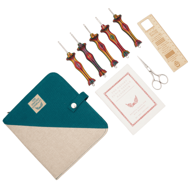 The Oxford Company | Oxford Punch Needle | Symfonie Wood | Set of 5 | Fine