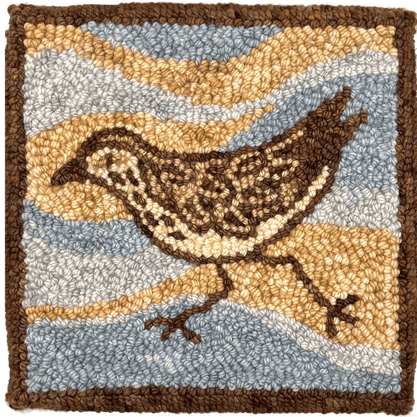 The Oxford Company | Punch Needle Kit | Sandpiper