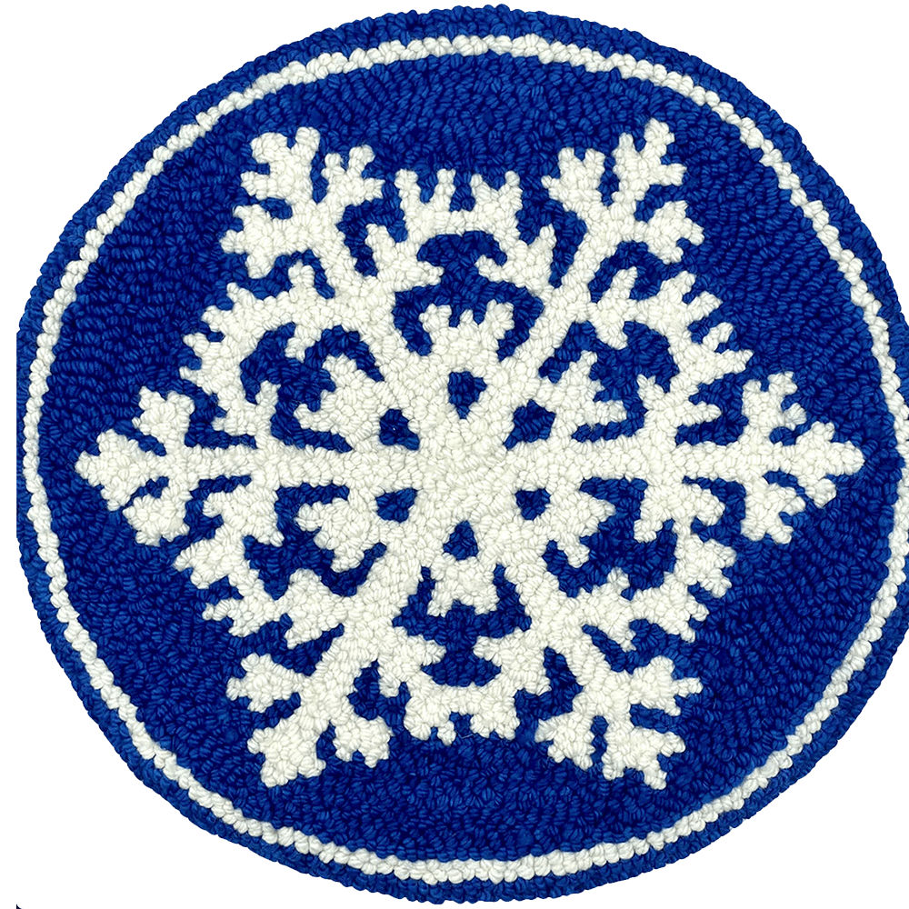 Oxford Rug Company rug punch needle Oxford Rug Company | Punch Needle Kit | Snowflake