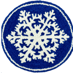 Oxford Rug Company rug punch needle Oxford Rug Company | Punch Needle Kit | Snowflake