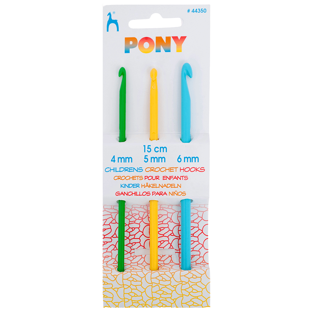 Pony Crochet Hooks Pony | Children's Crochet Hook Set