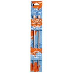 Pony Knitting Needles Pony | Children's Knitting Needles | Maple Wood | 18cm | 4mm