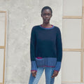 YALENA Sweater Pattern Kit in CASHMERE LIGHT by LANGYARNS | Fatto a Mano 290-021