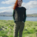 FERN Slipover Pattern Kit in DONEGAL TWEED+ by LANGYARNS | Punto 87-024