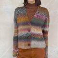 PALOMA Cardigan Pattern Kit in MAGNOLIA by LANGYARNS | Punto 74-001