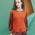 ASHANTI Vest Pattern Kit in CLASSIC SILK by LANGYARNS | Fatto a Mano 286-011