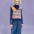 YOKO Vest Pattern Kit in CLOUD & PROMISE by LANGYARNS | Punto 93-005