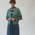 BETTINA Short-sleeved Cardigan Pattern Kit in VAYA by LANGYARNS | Fatto a Mano 280-054