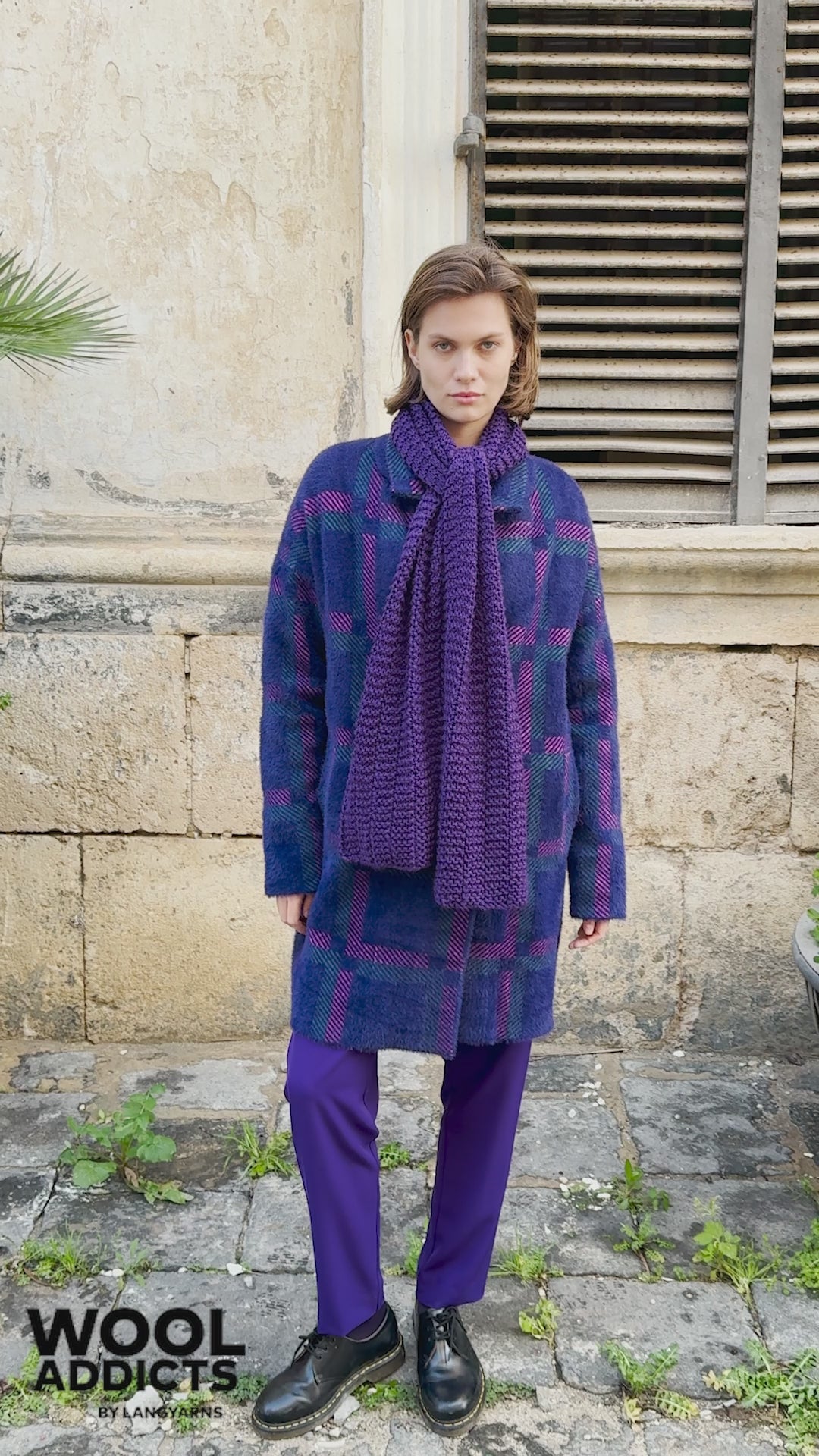 LANDMARK Scarf Pattern Kit in GLORY by WOOLADDICTS | WOOLADDICTS #17-017