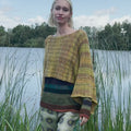 GOLDA Poncho Pattern Kit in ILLUSION by LANGYARNS | Punto 81-006