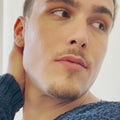 ALESSANDRO Men's Cardigan Pattern Kit in OCEANIA by LANGYARNS | Fatto a Mano 280-061