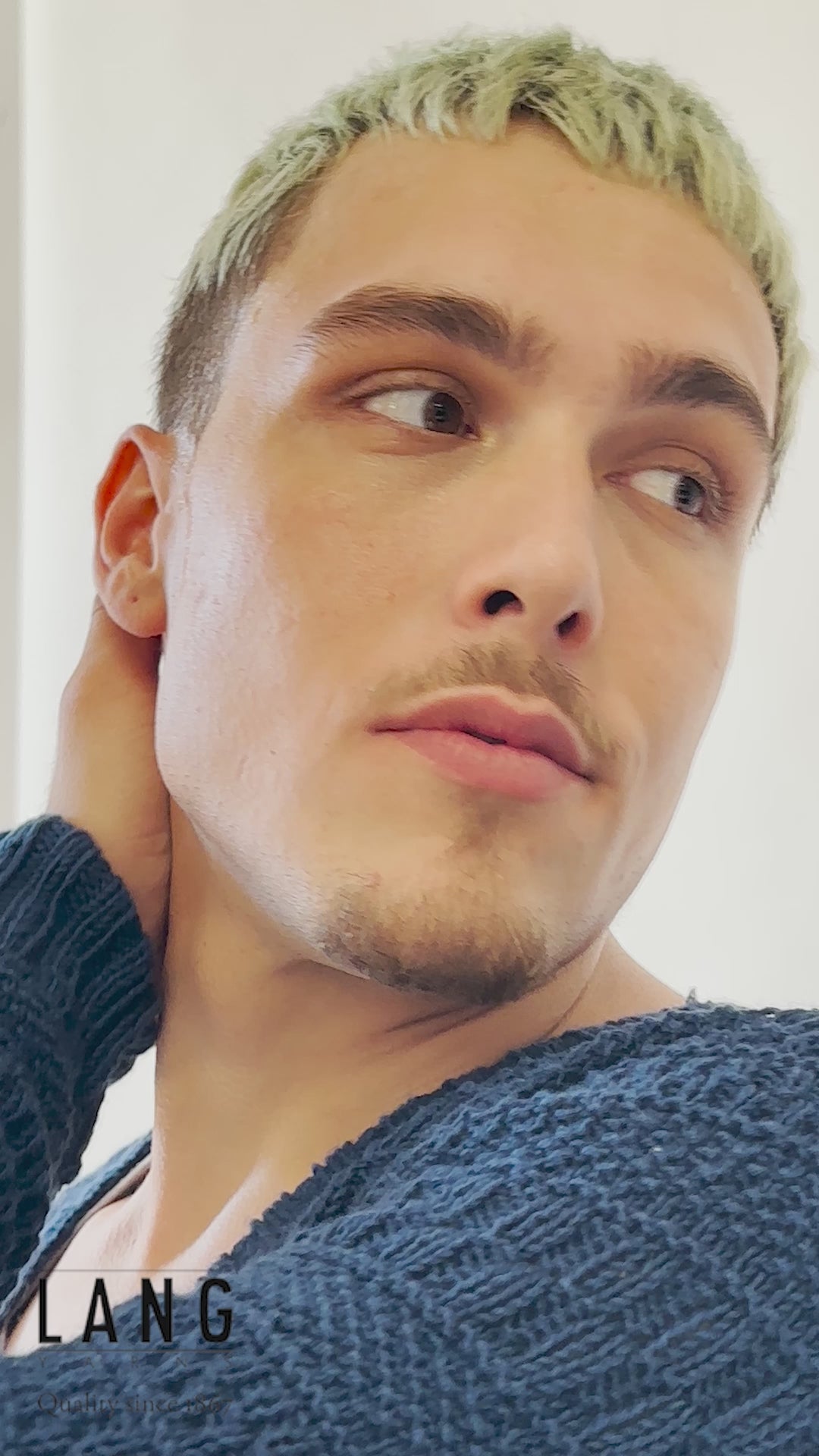 ALESSANDRO Men's Cardigan Pattern Kit in OCEANIA by LANGYARNS | Fatto a Mano 280-061