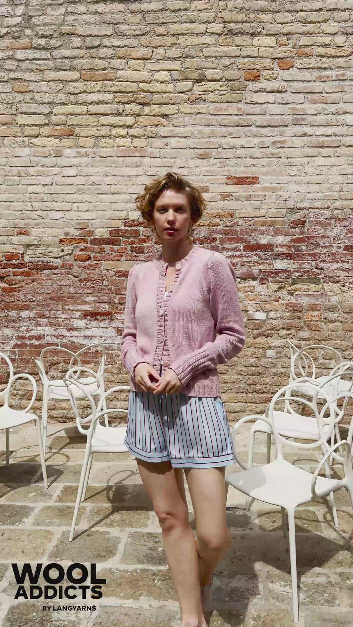 SECRET-MUSE Cardigan Pattern Kit in SWEET by WOOLADDICTS | WOOLADDICTS #16-029