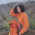 SMALL-STONES Leg-warmers Pattern Kit in HONOR by WOOLADDICTS | WOOLADDICTS #11-019