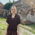 WANDER-OFF Short-sleeved Sweater Pattern Kit in PRIDE by WOOLADDICTS | WOOLADDICTS #12-009