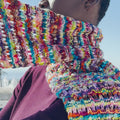 BLISSFUL-MOMENT Scarf Pattern Kit in MOVE 8PLY by WOOLADDICTS | Punto 86-021