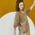 ODA Sweater Pattern Kit in VAYA by LANGYARNS | Fatto a Mano 280-026