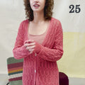LEONA Cardigan Pattern Kit in OCEANIA by LANGYARNS | Fatto a Mano 284-061