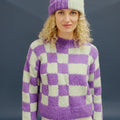 QUINLEY Crochet Hat Pattern Kit in PROMISE by LANGYARNS | Punto 93-012