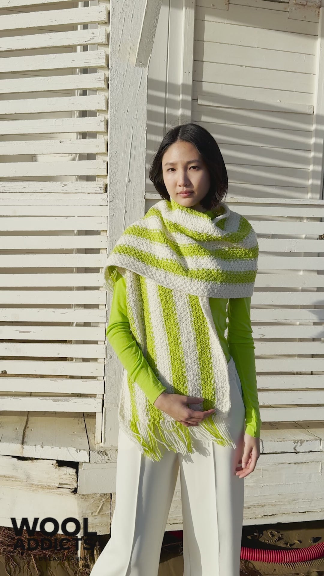 SOFT-LIGHT Scarf Pattern Kit in SPIRIT by WOOLADDICTS | WOOLADDICTS #17-027