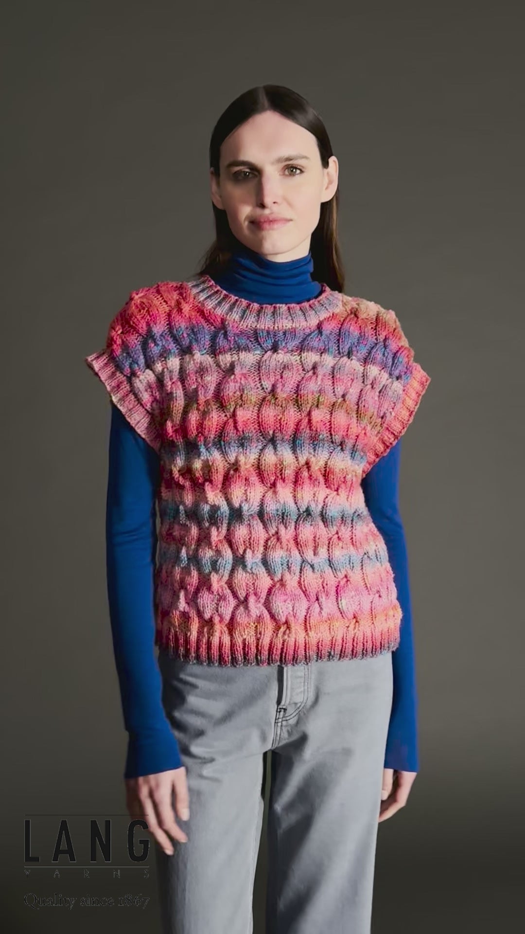 BONNY Slipover Pattern Kit in MAGNOLIA by LANGYARNS | Punto 88 - 113