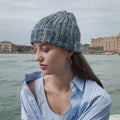 LAGOONA Hat Pattern Kit in FOOTPRINTS by WOOLADDICTS | WOOLADDICTS #16-024