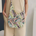 TRACIE Crochet Bag Pattern Kit in FIESTA by LANGYARNS | Fatto a Mano 288-022