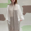 YARA Scarf Pattern Kit in MERINO120 & LAMÉ SOFT by LANGYARNS | Fatto a Mano 290-045