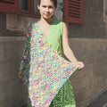 SIGRUN Crochet Shawl Pattern Kit in LISBOA by LANGYARNS | Punto 82-001
