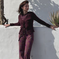 ENTWINED Top-down Cardigan Pattern Kit in MEMORY by WOOLADDICTS | WOOLADDICTS #13-033
