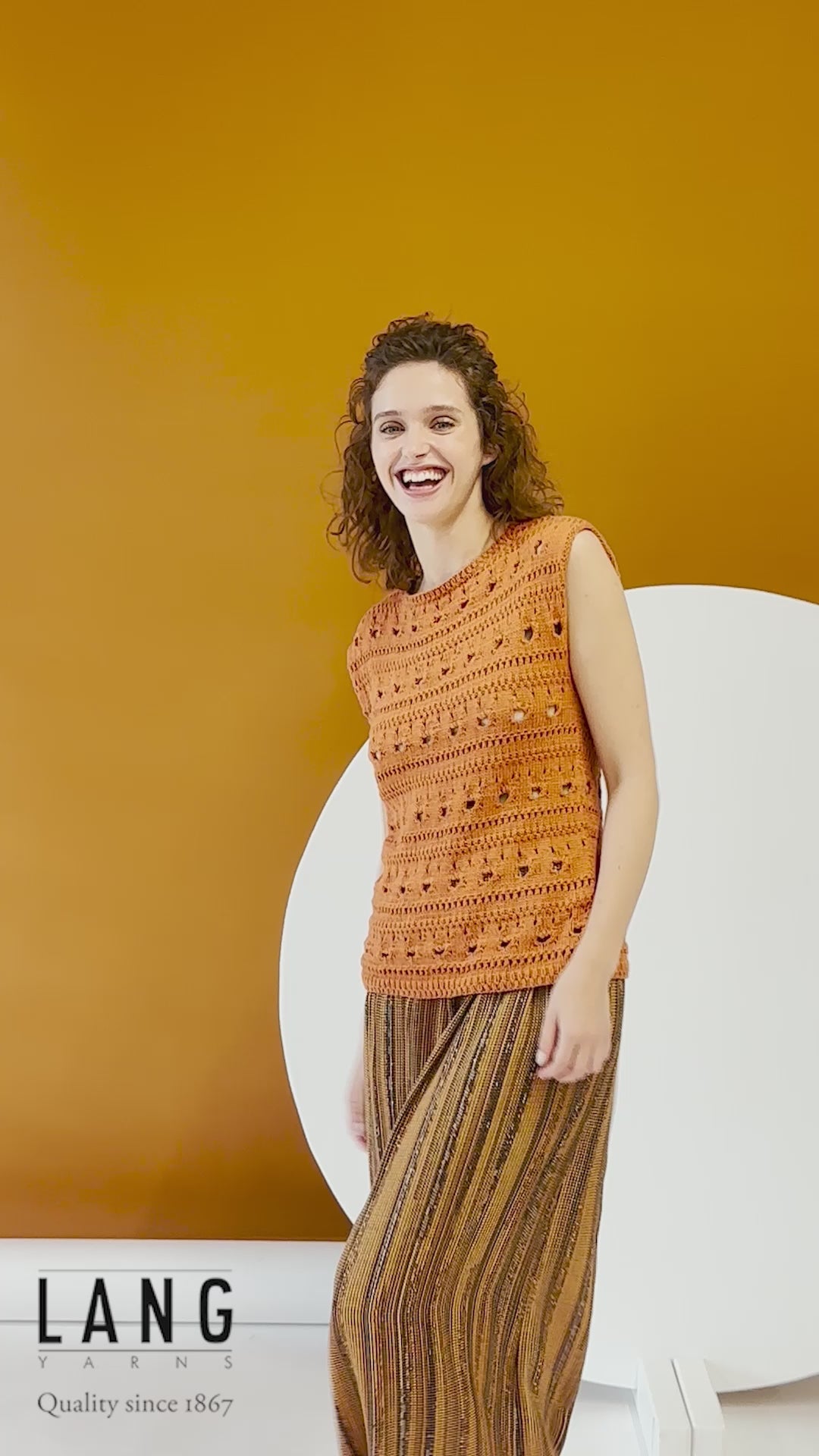 MIRIAM Top Pattern Kit in NORMA by LANGYARNS | Fatto a Mano 280-032