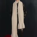 KERRY Scarf Pattern Kit in BABY LAMA by LANGYARNS | Punto 89 - 250