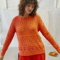 TARANEH Sweater Pattern Kit in ANANAS by LANGYARNS | Fatto a Mano 284-020