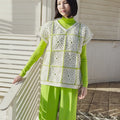SUN-HOUR Crochet Slipover Pattern Kit in PROMISE by WOOLADDICTS | WOOLADDICTS #17-023